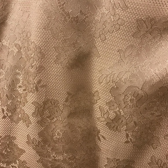 Ann Taylor Gold Dress - Lace Print - Picture 4 of 6